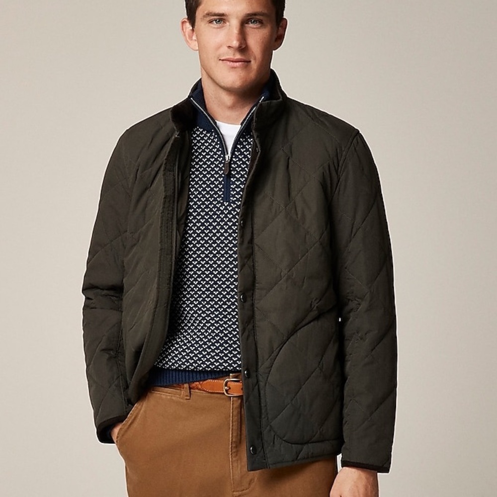 J. CREW | Quilted Jacket
